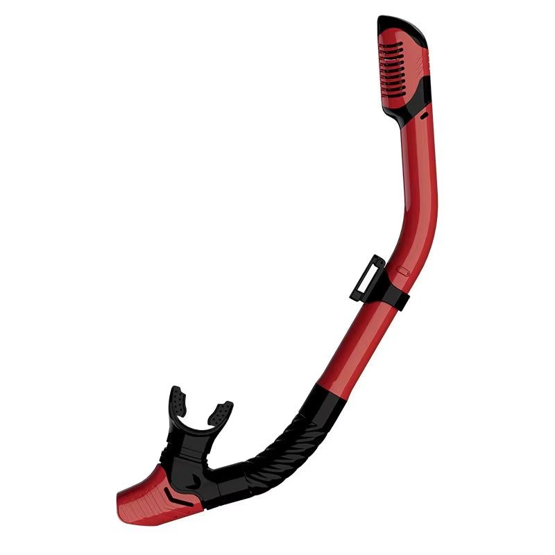 XIAOTREE Dry Snorkel Tube Easy Breath Scuba Diving Splash Guard Top Valve Swimming Underwater Equipment for Adults Kids Youth