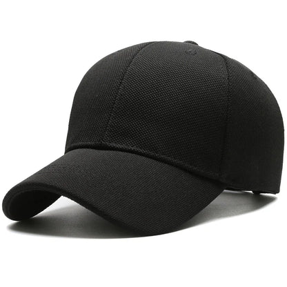 Pineapple Cloth Light Plate Simple Hat Men'S Casual Baseball Cap Fashion Visor Hat Minimalist Female Cap, Big Head Circumference