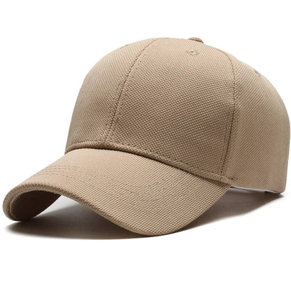 Pineapple Cloth Light Plate Simple Hat Men'S Casual Baseball Cap Fashion Visor Hat Minimalist Female Cap, Big Head Circumference