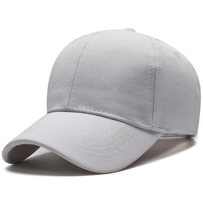 Pineapple Cloth Light Plate Simple Hat Men'S Casual Baseball Cap Fashion Visor Hat Minimalist Female Cap, Big Head Circumference