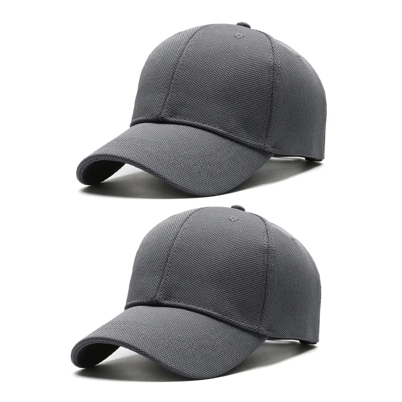 Pineapple Cloth Light Plate Simple Hat Men'S Casual Baseball Cap Fashion Visor Hat Minimalist Female Cap, Big Head Circumference